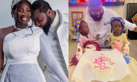 Harrysong celebrates his daughters on Children's Day