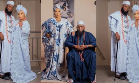 Bimpe Akintunde and husband