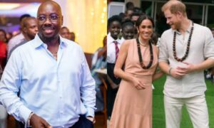 Obi Cubana brags as Prince Harry and Meghan visit his hotel