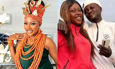 Portable's babymama Ashabi trade word with troll over babymama title