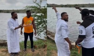 Nosa Rex clashes with director for telling him to dive into a river