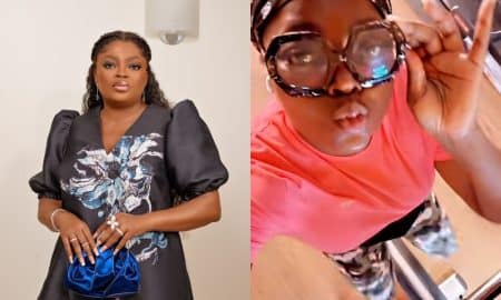 Funke Akindele storms the gym after being criticized over her weight