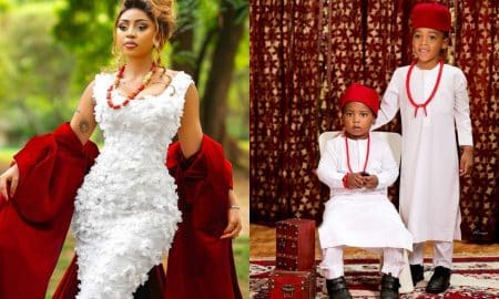 Regina Daniels celebrates sons birthday