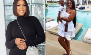Linda Ikeji speaks out on son's change of surname