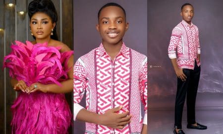 Mercy Aigbe celebrates son as he turns 14