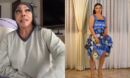 Toke Makinwa reacts as troll calls her unmarried