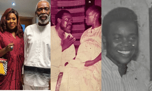 Joke Silva celebrates Olu Jacobs' 82nd birthday anniversary.