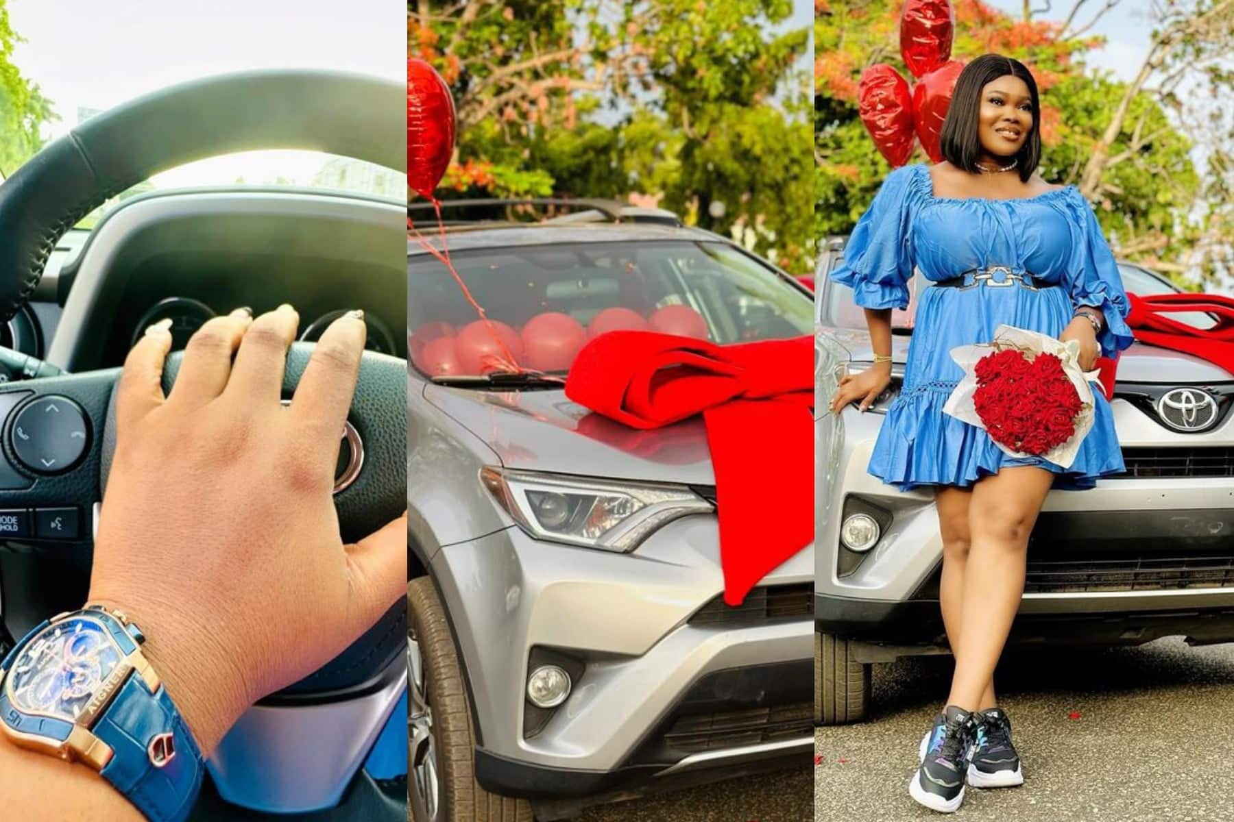 Ruby Ojiakor buys new car