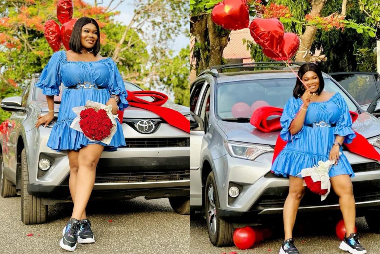 Ruby Ojiakor buys new car