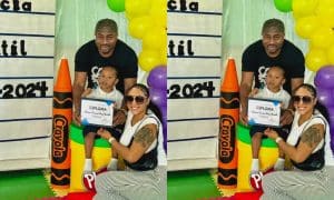 Rosy Meurer son graduates kindergarten