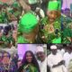 Nollywood stars at Faithia Williams father's burial