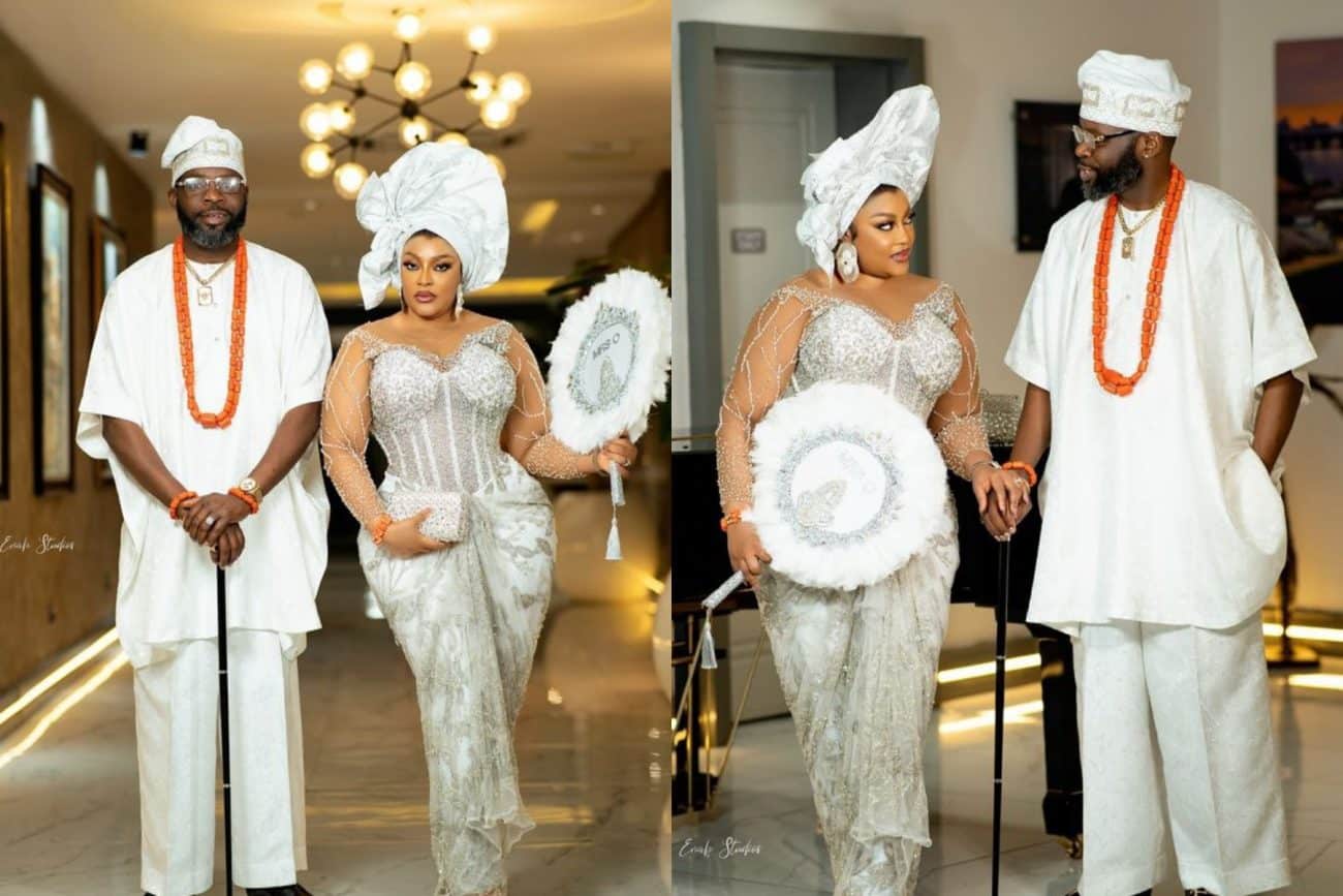 Nollywood stars pray for Biodun Okeowo following wedding