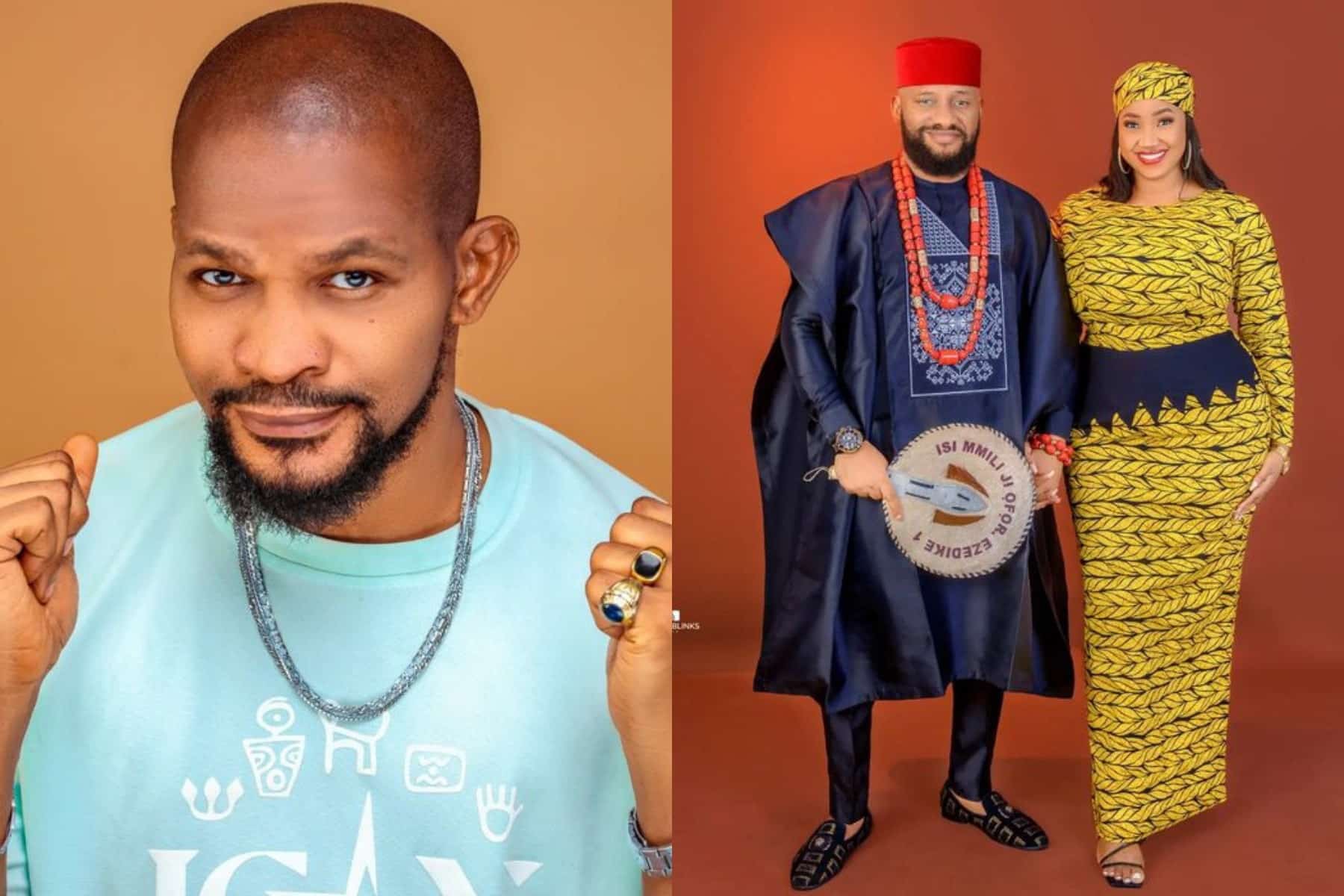 Uche Maduagwu slams Yul Edochie for saying he created Nwunye Odogwu