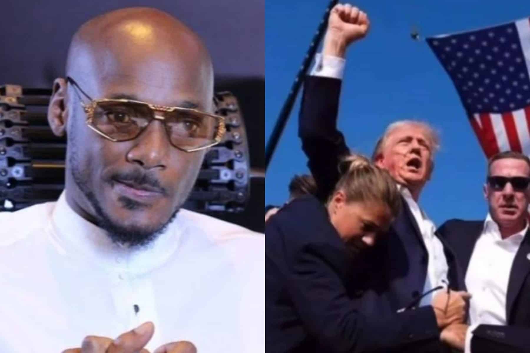 2baba reacts to Trump's assasination attempt