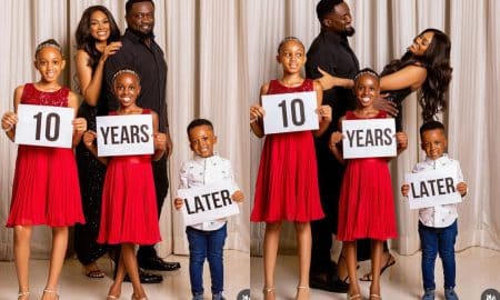Jude Okoye and wife celebrate 10th wedding anniversary