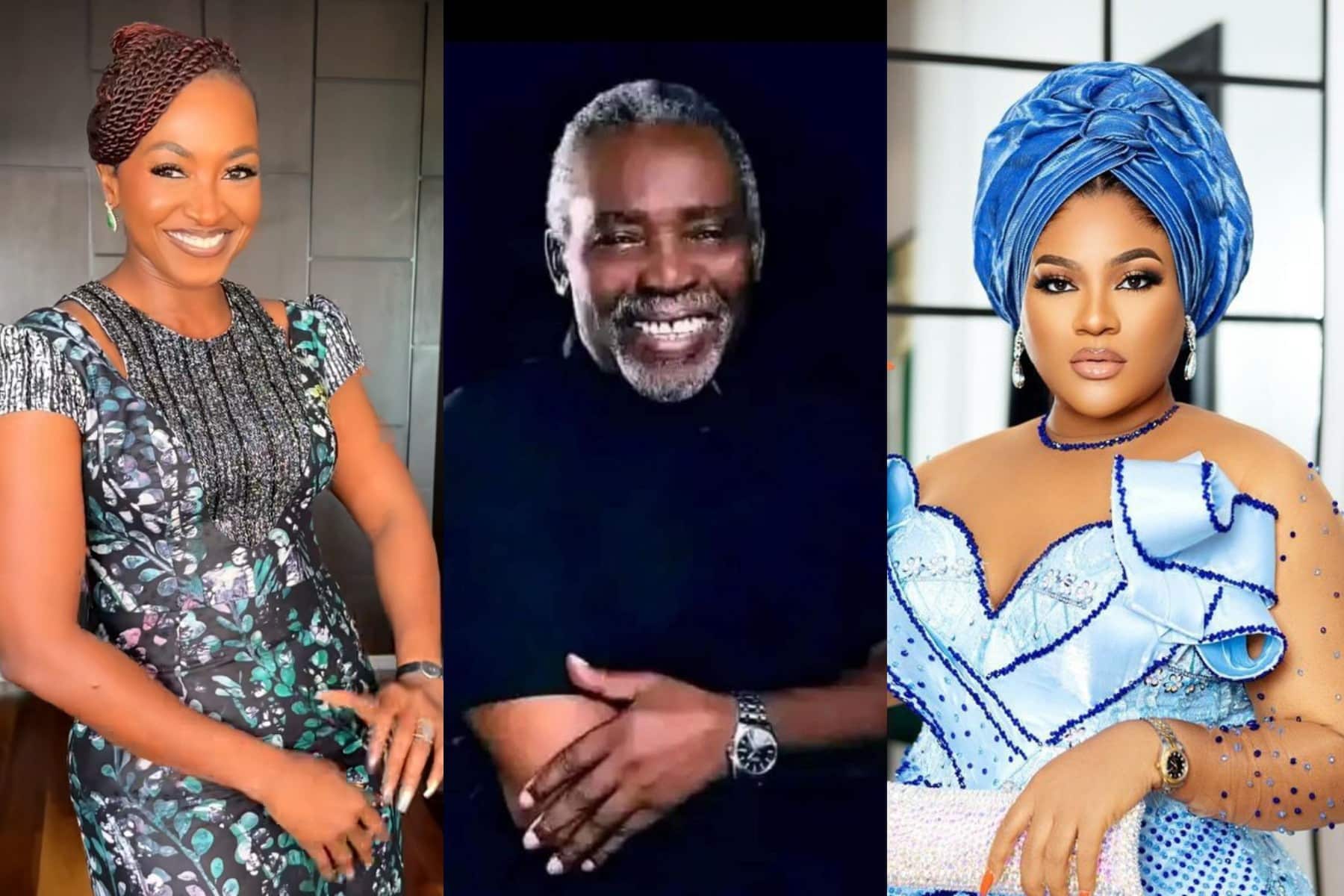 Nkechi Blessing and Kate Henshaw reacts to Olu Jacobs death rumours