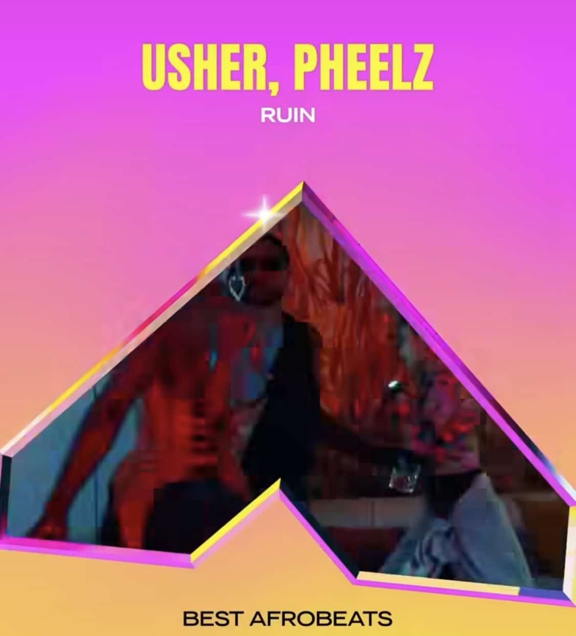 Usher foi indicado pela categoria Afrobeats para o VMA Awards.