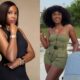 Omoni Oboli takes her granddaughter on a walk