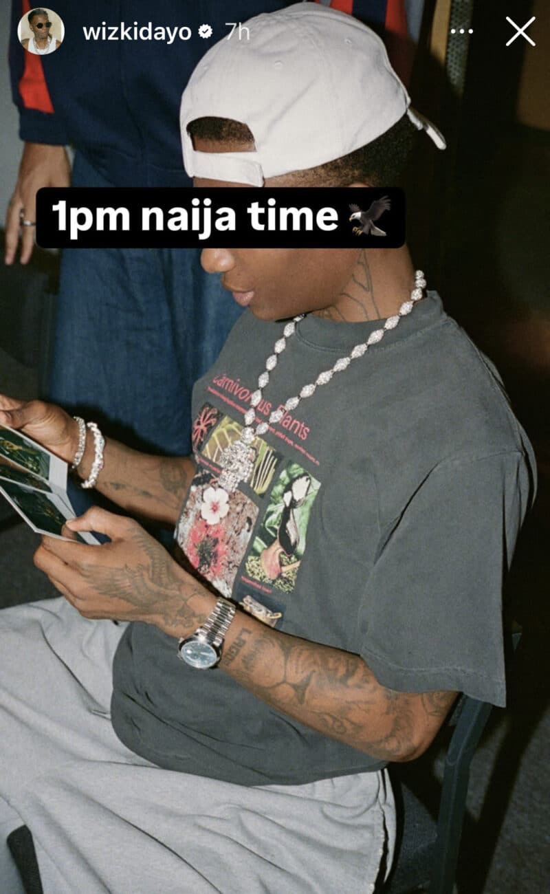 Wizkid announces album release date.