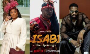 Funke Akindele, others react as Lateef Adedimeji teases Lisabi movie