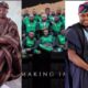 Adeniyi Johnson reacts as AFRIMEK suspends him