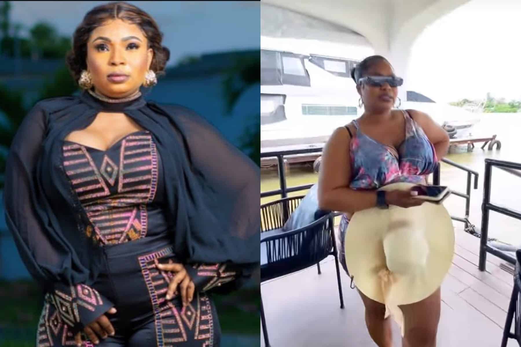 Critic slams Laide Bakare over her outfit to the beach