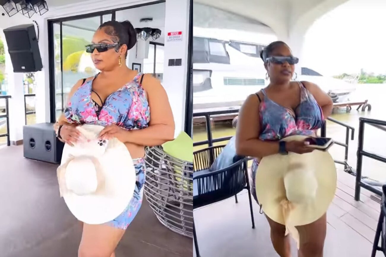 Critic slams Laide Bakare over her outfit to the beach