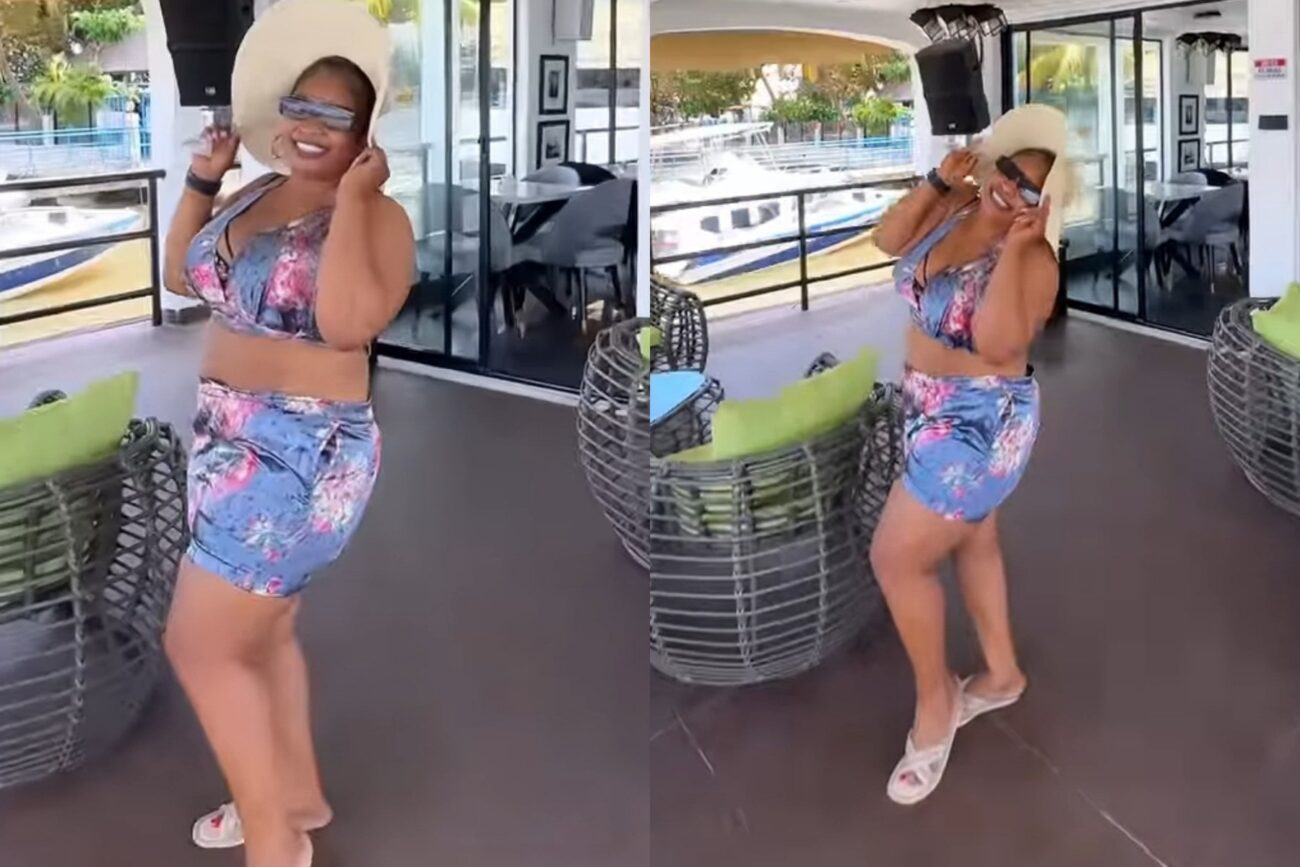 Critic slams Laide Bakare over her outfit to the beach